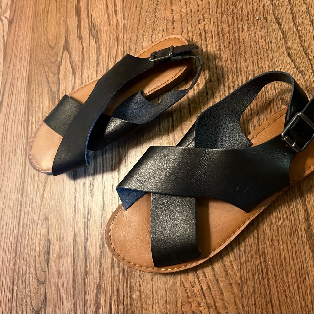 Target Black and Brown Women's Sandals